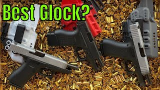 Glock 43 43X and Glock 48 Which Gun Wins [upl. by Lleuqram917]