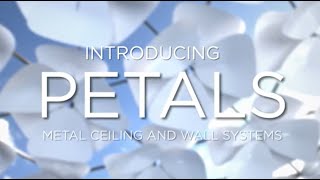 Introducing CertainTeed Petals Architectural Metal Ceilings and Walls [upl. by Eimia668]