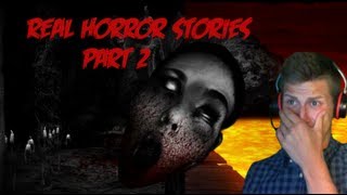 REAL HORROR STORIES  PART 2 FLASH GAME BOTH ENDINGS [upl. by Buffy]