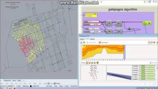 Generative design in urban planning  Walkability optimized city concept  Irkutsk Grasshopper [upl. by Ahsatal917]