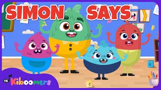 Get Kids Moving With THE KIBOOMERS Simon Says Body Parts Song [upl. by Bernita]