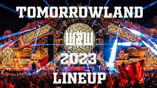 Tomorrowland Belgium 2023  Lineup Announced [upl. by Aratal207]