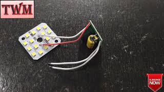 LED DRIVER CIRCUIT amp MCPCB LED KIT 14W OUTPUT VOLTAGE CHECK amp LED KIT TEST TECHWITHMANISH1405 [upl. by Eidnyl806]