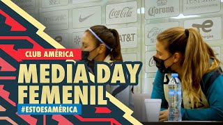 América Femenil  Media Day [upl. by Ahsitneuq]