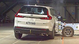 2023 Honda CRV CRASH amp Safety Tests [upl. by Attenal]