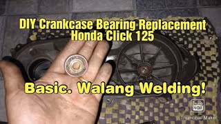 DIY Palit Crankcase Bearing ng Honda Click [upl. by Crofoot]