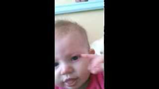 Baby Infant With Barking Croup cough Child Toddler Croup Shortness of Breath [upl. by Ahsiken]