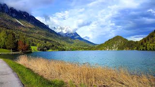 Hintersteinersee Lake ✨ AUSTRIAN ALPS • Virtual Walking Tour in 4K [upl. by Nwahsyd]