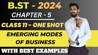 Emerging modes of Business  Chapter 5  One Shot  Class 11  Business studies [upl. by Dreeda]