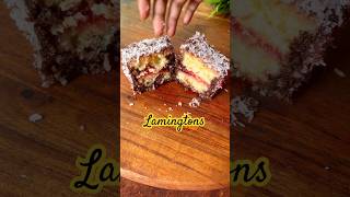 Lamingtons recipe lamingtons cake baking australian dessert uniquerecipe recipe [upl. by Trenna162]