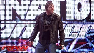 Dean Ambrose invades Raw in a paddy wagon Raw May 25 2015 [upl. by Kuehn]