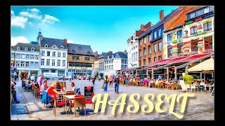 HASSELT Capital of Belgian Limburg  Northeastern BELGIUM EUROPE  Pedestriancity ChitraWorld [upl. by Bondon]