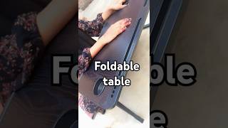 Best foldable table for laptop study 📚✏📖 table foldabletable shortsvideo shorts [upl. by Anirbys]