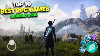 TOP 10 Best FREE RPG Games for Android amp iOS 2022  2023 offline  online [upl. by Hiett792]