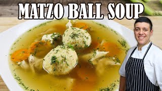 Best Matzo Ball Soup  Recipe by Lounging with Lenny [upl. by Leftwich]