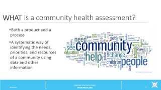 Community Health Assessments Overview [upl. by Sybila]