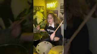 Lotion  Deftones Drum Cover femaledrummer drummer drumgirl deftones [upl. by Kraul264]