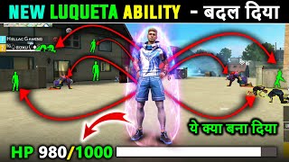 🤯LUQUETA Character Ability Test amp Detail OB42  LUQUETA Character Tips amp Tricks  Part  8 [upl. by Neerom825]