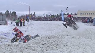 2013 FIM Snowcross World Championship  Tuuri  FIN [upl. by Jac147]