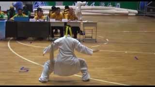 Fochen Horsetail Whisk  Wudang Dragongate Kungfu School  Intl Competition 2012 [upl. by Gianina19]