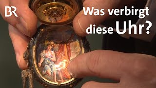 Wie viele Geheimnisse hat diese Uhr  Kommodenuhr quotStorchquot  Kunst  Krempel  BR [upl. by Rossy]