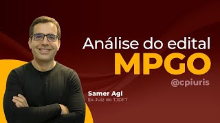 Análise do edital MPGO [upl. by Maiga]