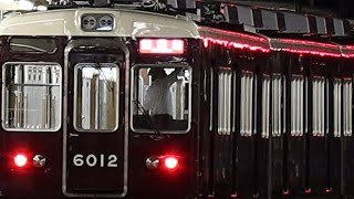 【阪急電鉄】6012F 千里線内夜間試運転 [upl. by Enirhtak]