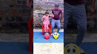 gubbare fun 😊🎈😜😂 shorts shortsfeed balloon funny viralvideo [upl. by Ativla134]