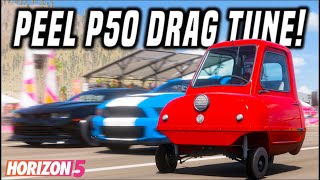 FASTEST Peel P50 Drag Tune  16658  Forza Horizon 5 [upl. by Ottavia]