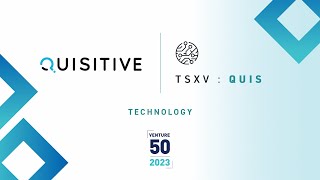 Quisitive Technology Solutions Inc TSXVQUIS  2023 TSX Venture 50™ [upl. by Africa]