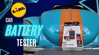 Δοκιμάζω το car battery tester απο το Lidl [upl. by Tasha]