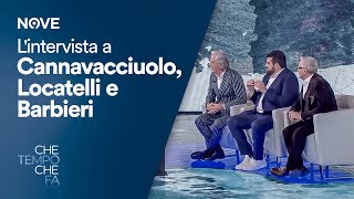 Lintervista a Cannavacciuolo Barbieri e Locatelli  Che tempo che fa [upl. by Giffer]