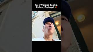 Lisbon Portugal Free Walking Tour 🇵🇹 [upl. by Orten]