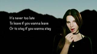 Lana Del Rey  Summer Bummer Lyrics ft AAP Rocky Playboi Carti [upl. by Dall]