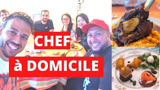 Joffre un RESTO GASTRONOMIQUE à DOMICILE à une abonnée   VLOG 1009 [upl. by Greenland585]