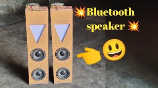 how to make bluetooth speaker [upl. by Rillis40]