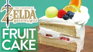 HOW TO MAKE ZELDA FRUITCAKE Breath of the Wild  NERDY NUMMIES [upl. by Karyn77]