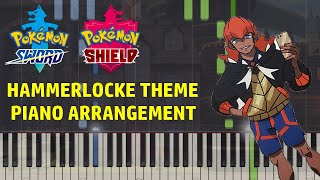 Hammerlocke Theme  Pokemon Sword amp Shield  Piano Tutorial [upl. by Azile811]