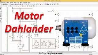 Curso Electricidad Industrial  Clase 23  Motor Dahlander doble velocidad  Explicación y conexión [upl. by Adiasteb]