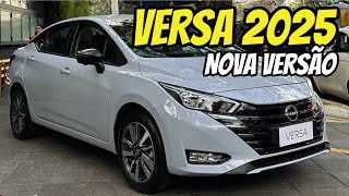 NOVO Versa 2025  NOVA VERSÃO MAIS BARATO NOVOS EQUIPAMENTOS [upl. by Kubiak]