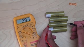 How to test 18650 battery cells to use for battery packs [upl. by Edison]