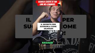 Perché Viene Sempre Suonata MALE chitarra lezionidichitarra tutorialchitarra davidgilmour [upl. by Elvira]