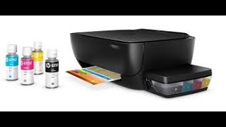 How to fix HP GT 5810 error E4 or paper jam and printing problem [upl. by Ecnirp]