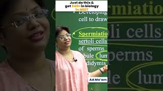 🔥Just Do This amp Get 340 in Biology in NEET  AA Maam  Etoosindia shorts [upl. by Anidnamra]