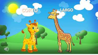 LARGO Y CORTO para niños [upl. by Monty]