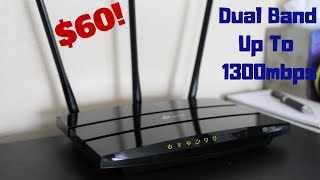 TPLink AC1750 Wireless Router Review Unboxing amp How to Set Up Archer A7 [upl. by Ydualc]