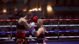 Battle of the Boxing Queens Delfine Persoon vs Ebanie Bridges [upl. by Relyat27]