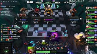 94 Gold Made Using Monopoly TB Aqir Build Dota Auto Chess S27 Rook Game [upl. by Annuhsal730]