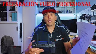 PASO A PASO PREPARAUN VUELO PROFESIONAL CON DRONES ✈️✈️ [upl. by Delcine]