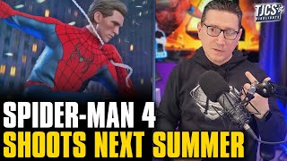 Tom Holland Says SpiderMan 4 Shoots Next Summer [upl. by Musa]